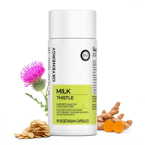 Milk Thistle 300mg Extract - Liver Detox & Repair Support
